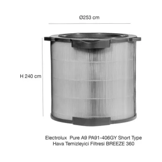 Electrolux Pure 600 EPO60571dg HEPA Karbon Yedek Filtre RFID Çipli